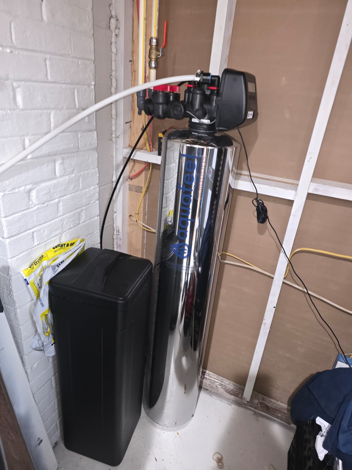 Professional water system installation